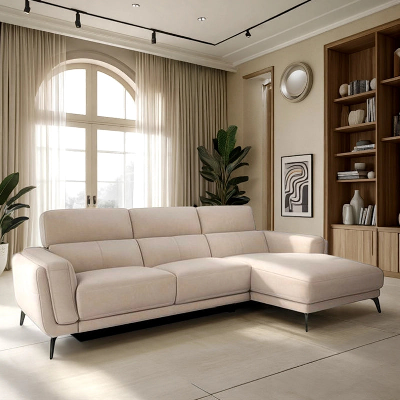 Deep-seating mocha brown couch with designable sofa set and fabric sofa features
