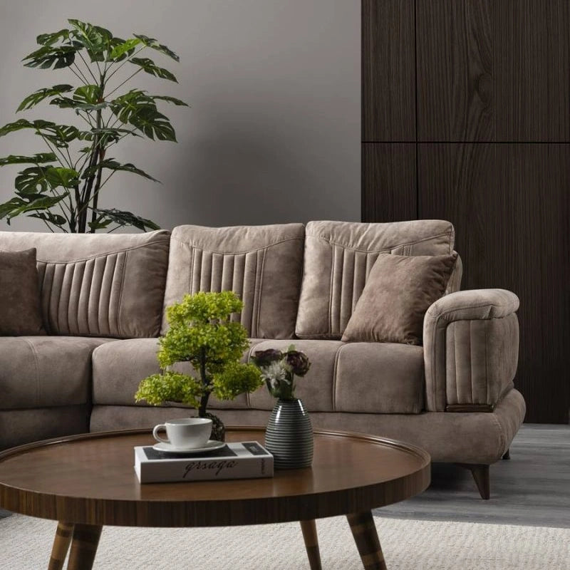 Lyric corner sofa l shape setup modern sofa design living room sofa set