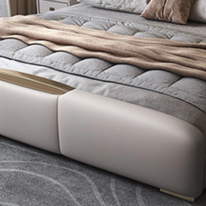 Tomar upholstered bed with optional hydraulic storage bed functionality, hidden bed with storage compartment and durable engineered wood platform frame
