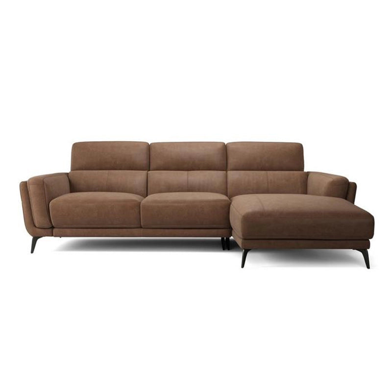 Modular L-shape mocha settee with buy sofa online and sofa bangalore accents