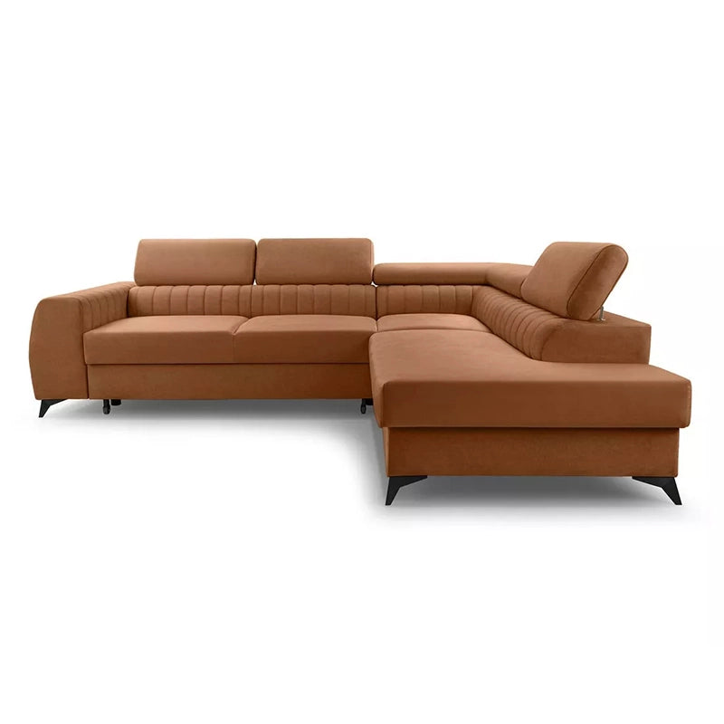 Front angle view of Meadow sofacumbed featuring convertible couch bed functionality and stylish sofa bed design