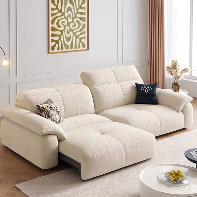 Modern living room view of Sahara recliner sofa bed featuring couch bed comfort, sofa cum bed versatility and contemporary urban styling