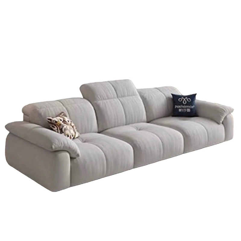 Sahara motorised sofa bed converted into flat sleeping surface showcasing sofa cumm bed convenience, sofacumbed versatility and quick electric operation