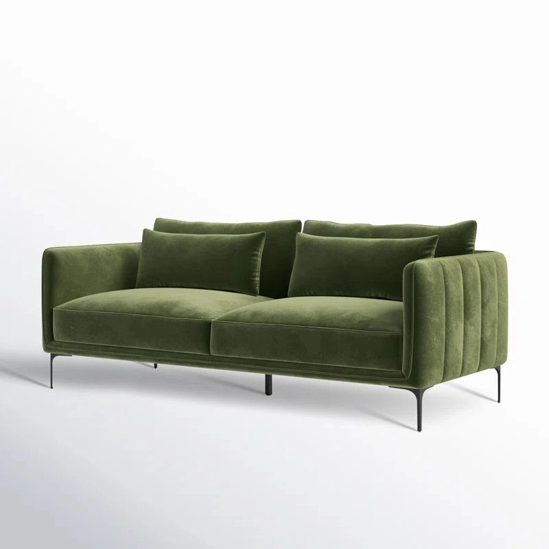 This settee is available as a 2 seater couch, 3 seater sofa, and a left-hand l shaped sofa with lounger—ideal for compact or open-plan living rooms.