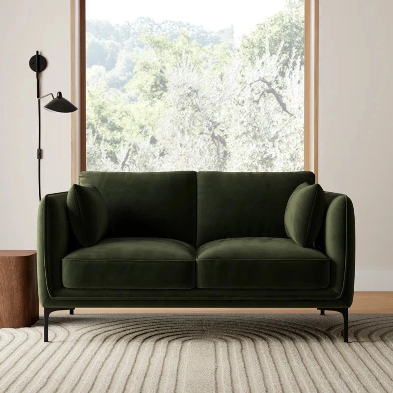 Crafted from neem wood and plywood, it offers ergonomic comfort and longevity.  2 seater