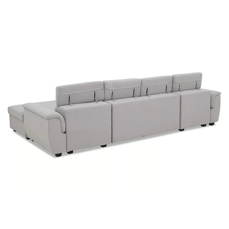 Modern apartment view of Sarnis convertible couch bed featuring sofa cum bed design, hidden storage and multifunctional seating comfort