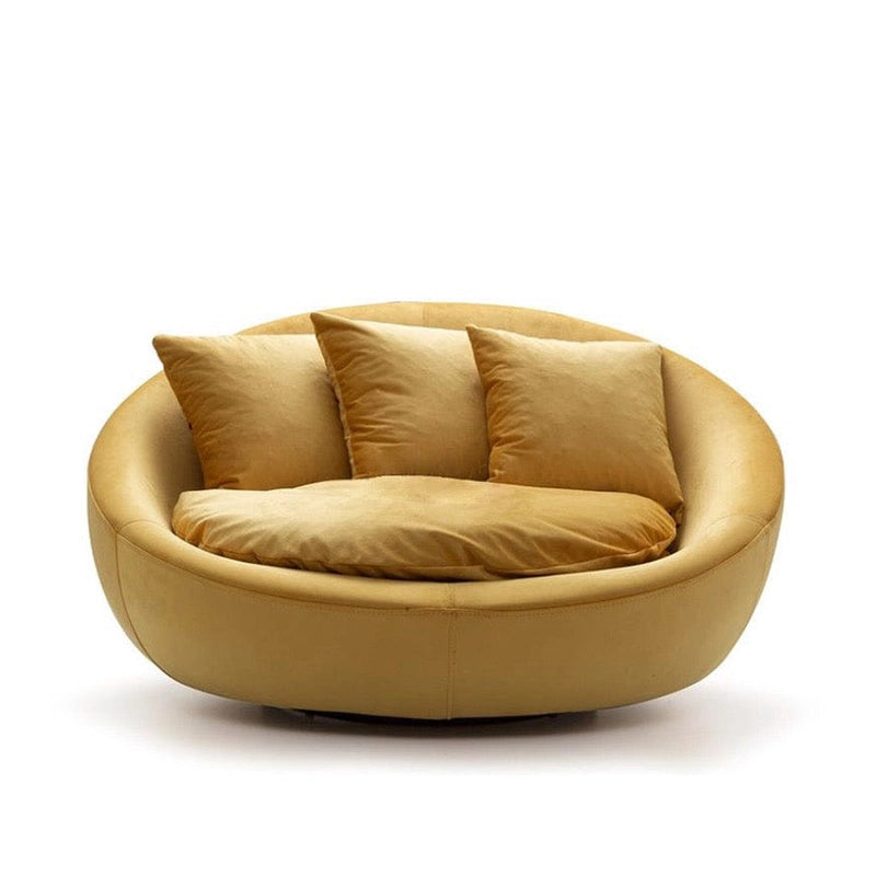 Swivel functionality enhances flexibility, making it the perfect comfort chair or single settee for modern homes