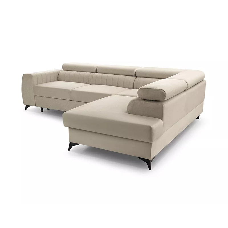 Front perspective view of Meadow couch bed and sofacumbed featuring convertible couch bed functionality for compact spaces