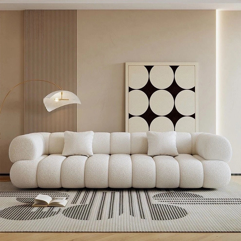 Choose this set when seeking a modern sofa online that balances visual softness with durable construction.