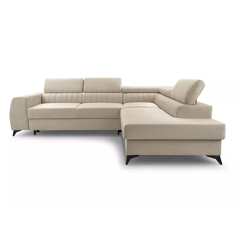 Modern velvet finish view of Meadow sofacumbed featuring sofa bed comfort and convertible sofa bed versatility