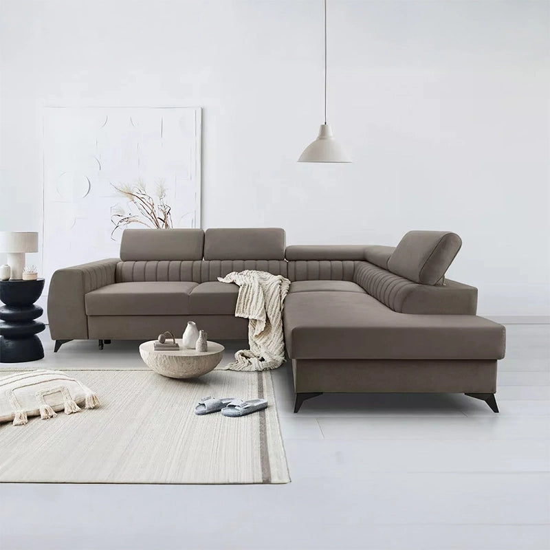 Premium product view of Meadow sofa cum bed with L shape sofa cum bed configuration and sofa cumm bed practicality