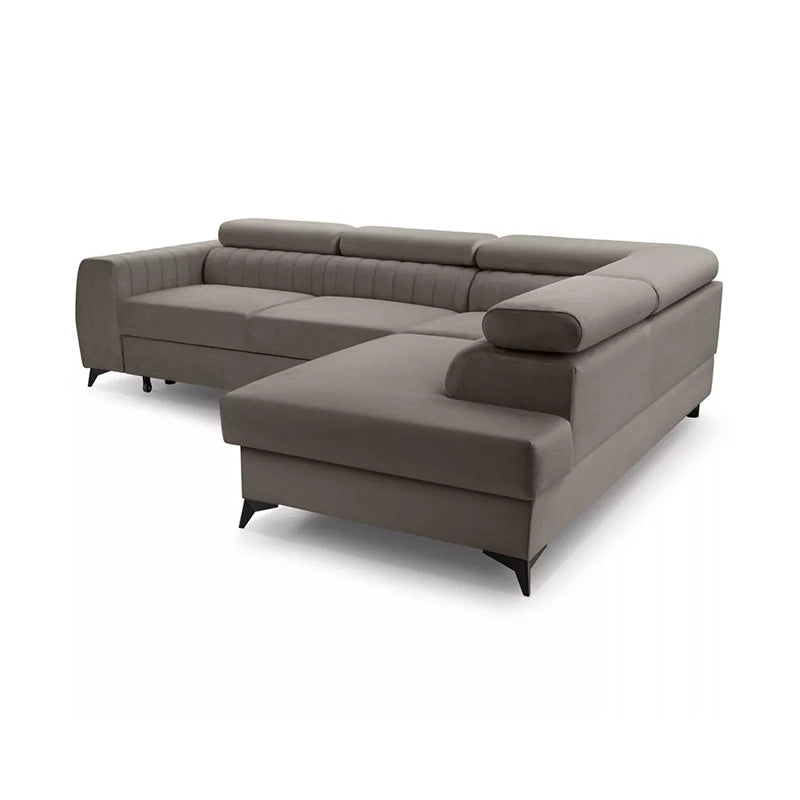 Open conversion view of Meadow pull out sofa bed showcasing sofa bed functionality and modern sofacumbed design