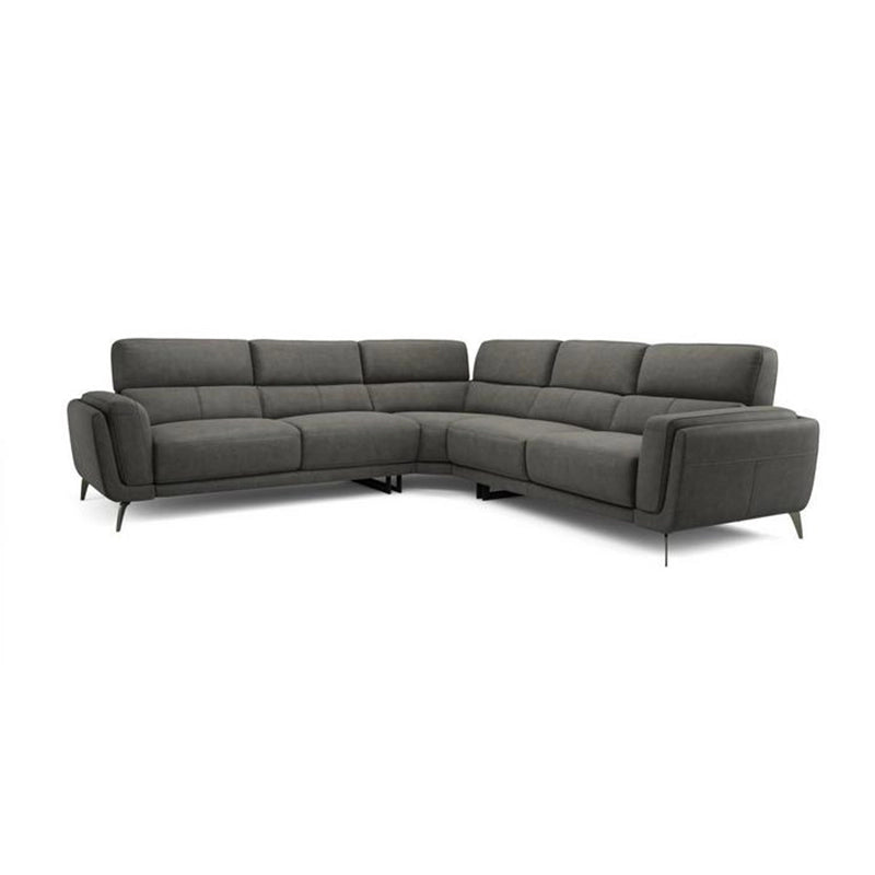 Upholstered in warm-toned Nova fabric options like beige, mocha, and grey, the collection uses high-resilience 32-density foam over a supportive pocket spring system - 2+corner+2