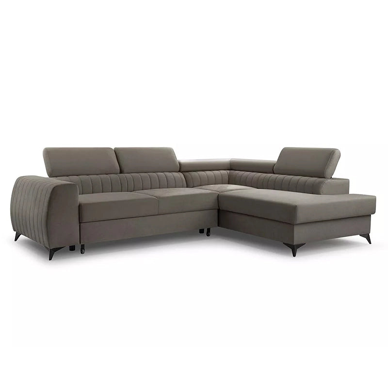 Guest room view of Meadow sofa cumm bed with sleeper sofa functionality and convertible sofa bed convenience