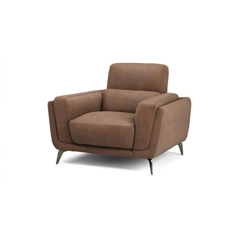 Box-arm beige 1 seater sofa with sofa set design and sofa online profile