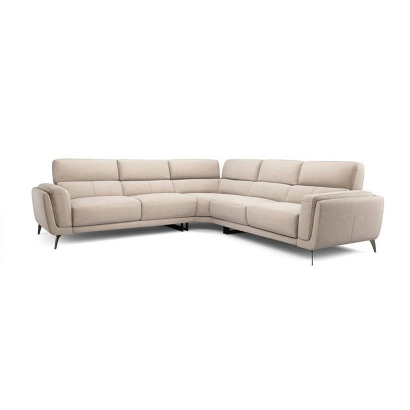 Modular L-shape mocha settee with buy sofa online and sofa bangalore accents - 2+corner+2