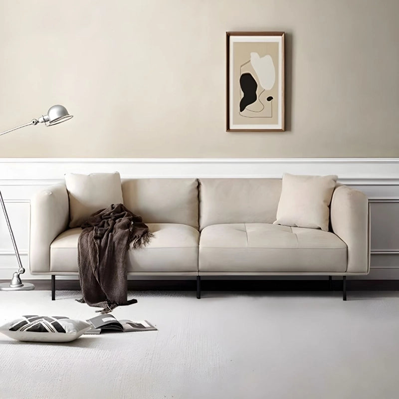 Minimalist l shaped couch in fabric upholstery – sofa set design, buy sofa online