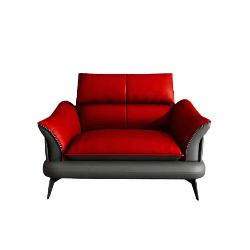 This single seater sofa chair combines modern minimalism with lounge-worthy proportions.