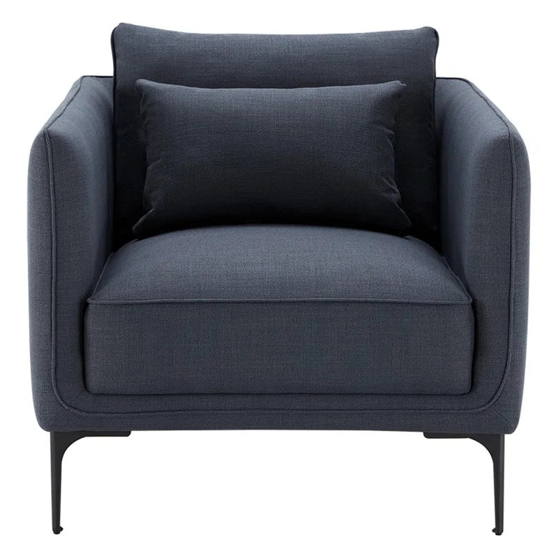 Each piece features deep seats, loose cushioned backs, and a sleek, space-conscious silhouette - 1 seater