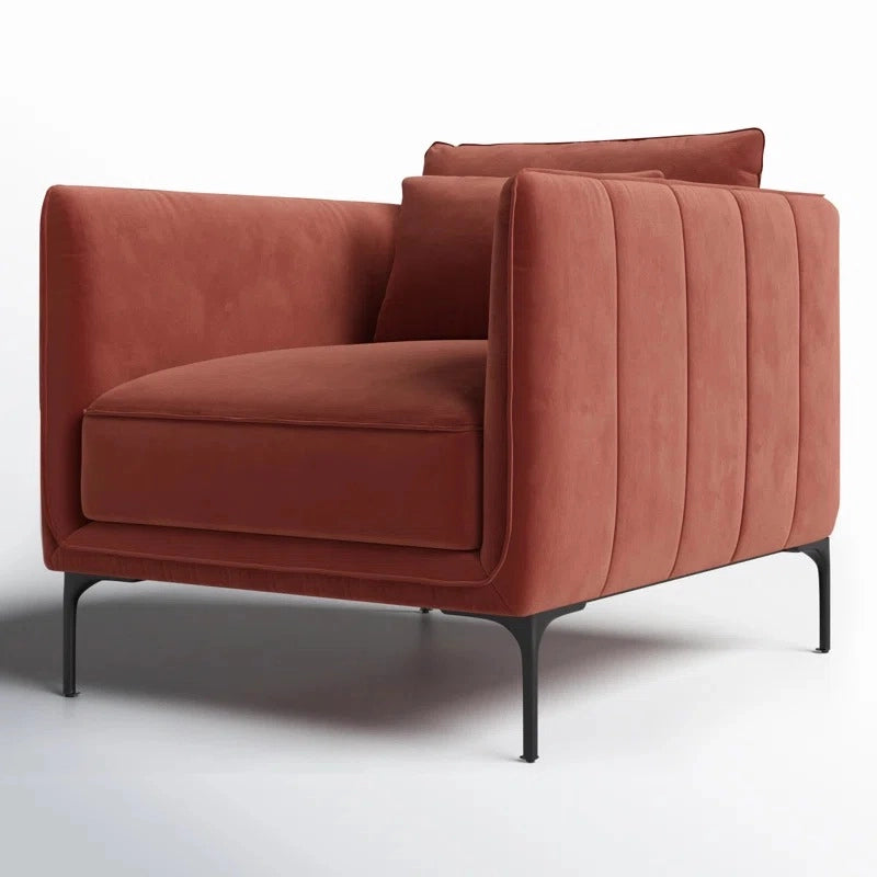 Crafted from neem wood and plywood, it offers ergonomic comfort and longevity - 1 seater