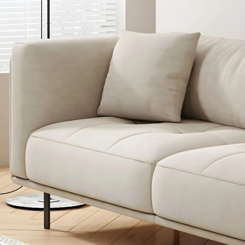 Elevated 3 seater couch with black legs – sofa online, latest sofa design