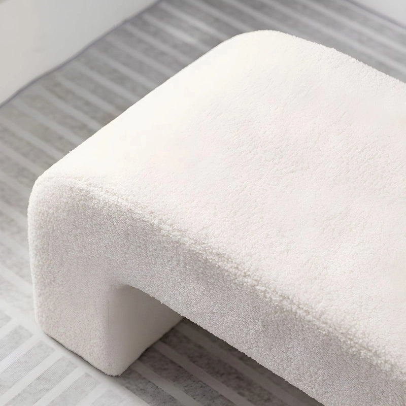 Neutral taupe minimalist bench picture in sofa bench and bench ottoman setting