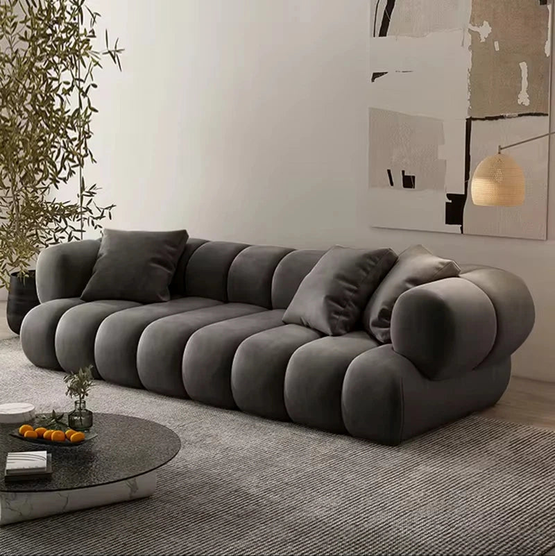 Ideal for luxury living, this sofa set is also pet-friendly, family-safe, and an exceptional addition for those searching for a designable sofa set with high aesthetic value.