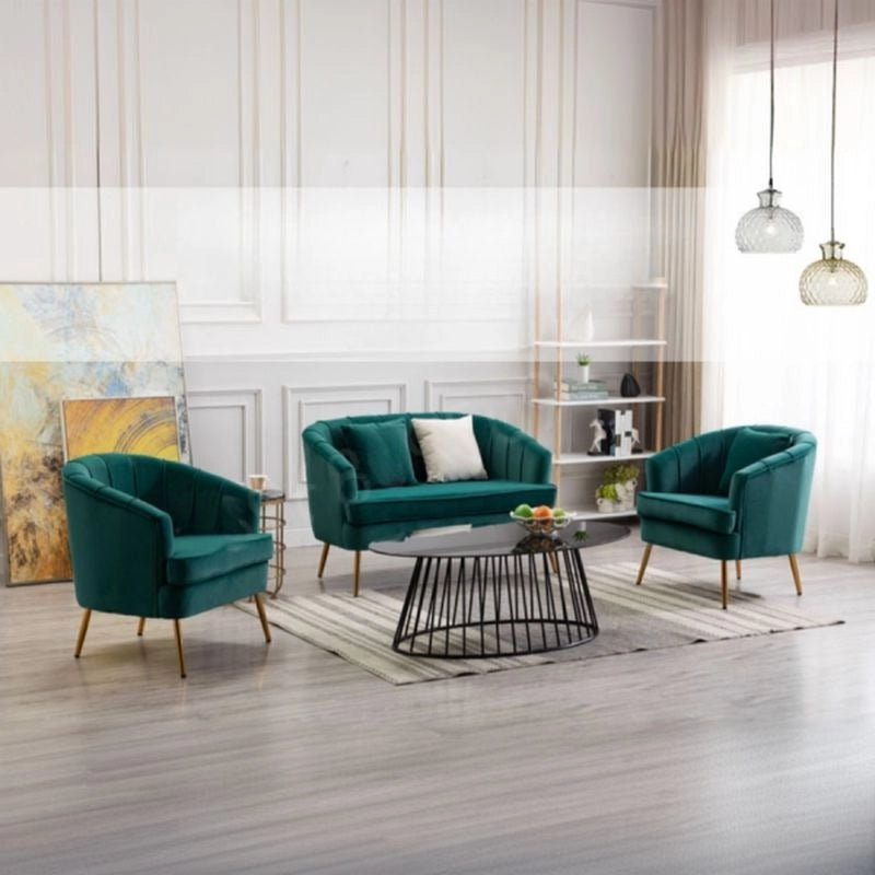 Whether placed as a single couch chair beside a sofa or styled as an individual sofa chair in a study, it brings polished flair.