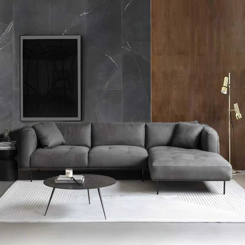 Crafted with refined simplicity, this l shape sofa set delivers a harmonious mix of comfort and design sensibility.