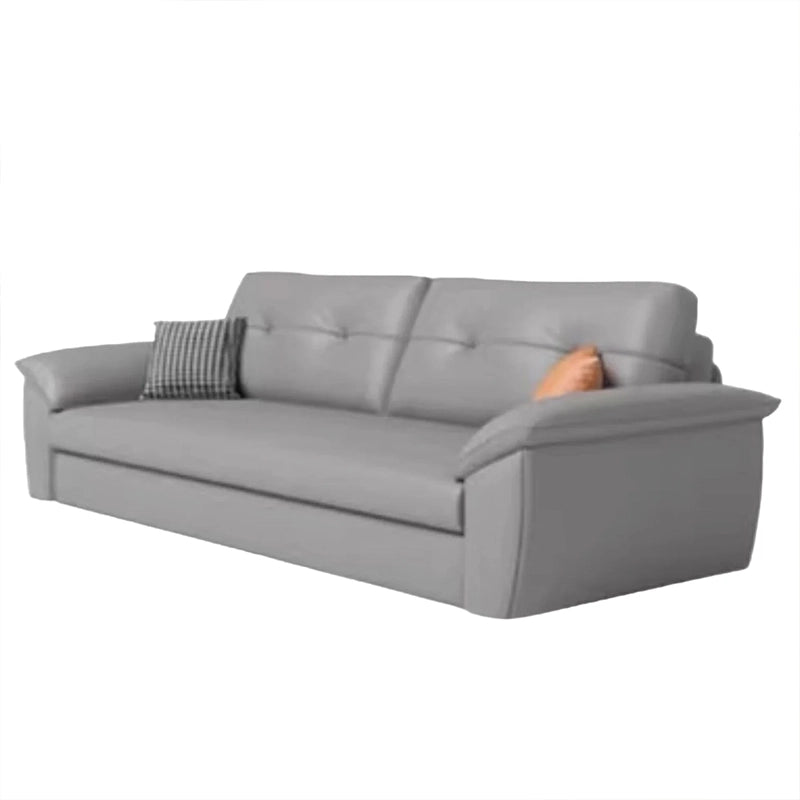 Mid-height backrest sofa come bed with subtle modern styling