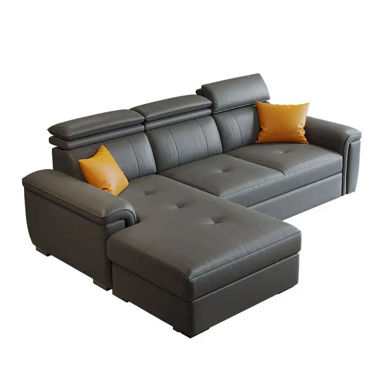 Under-seat sofa bed storage maximises everyday utility, while select Urilo sofacumbed configurations include a motorised recliner for added comfort.