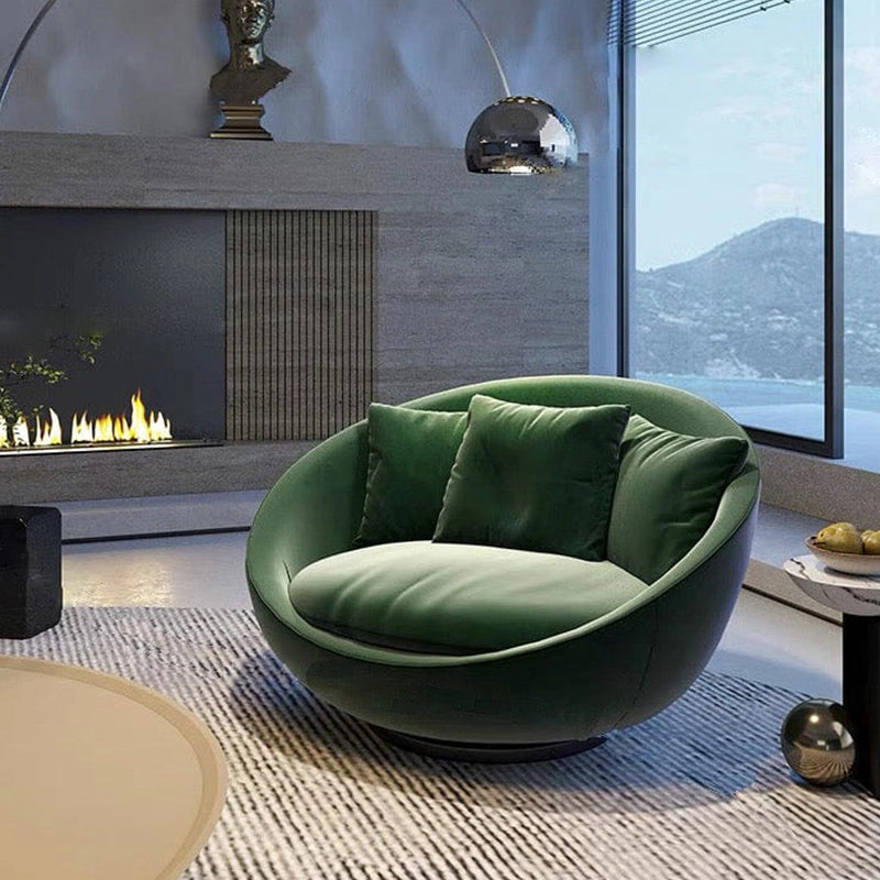 Ideal as a single seater sofa or sofa chair for upscale interiors, it suits a wide range of contemporary spaces.