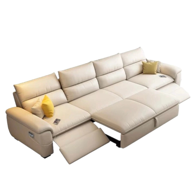 This convertible sofa bed transforms effortlessly into a spacious sofa bed couch for guests or daily lounging, thanks to its smooth pull-out bed mechanism and cozy foam cushioning.