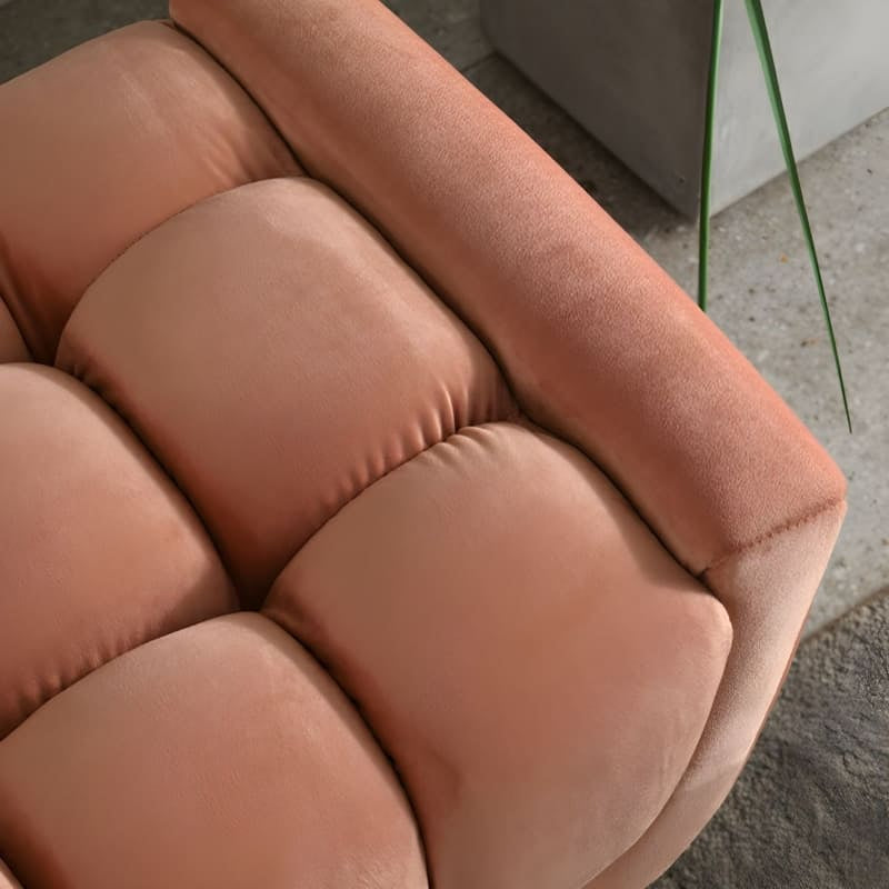 Plush tufting Custom Tailored to Order sofa bench velvet fabric