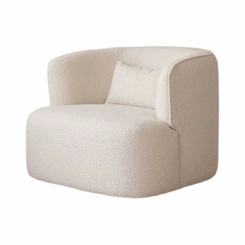 Scandinavian accent chair – one seater sofa chair, sofa armchair, teal shade