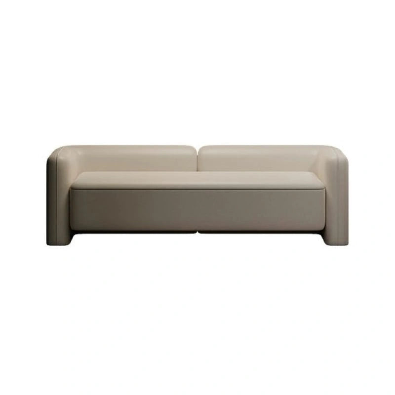 Sculpted silhouette with no visible legs, 2 seater bench and bench sofa design