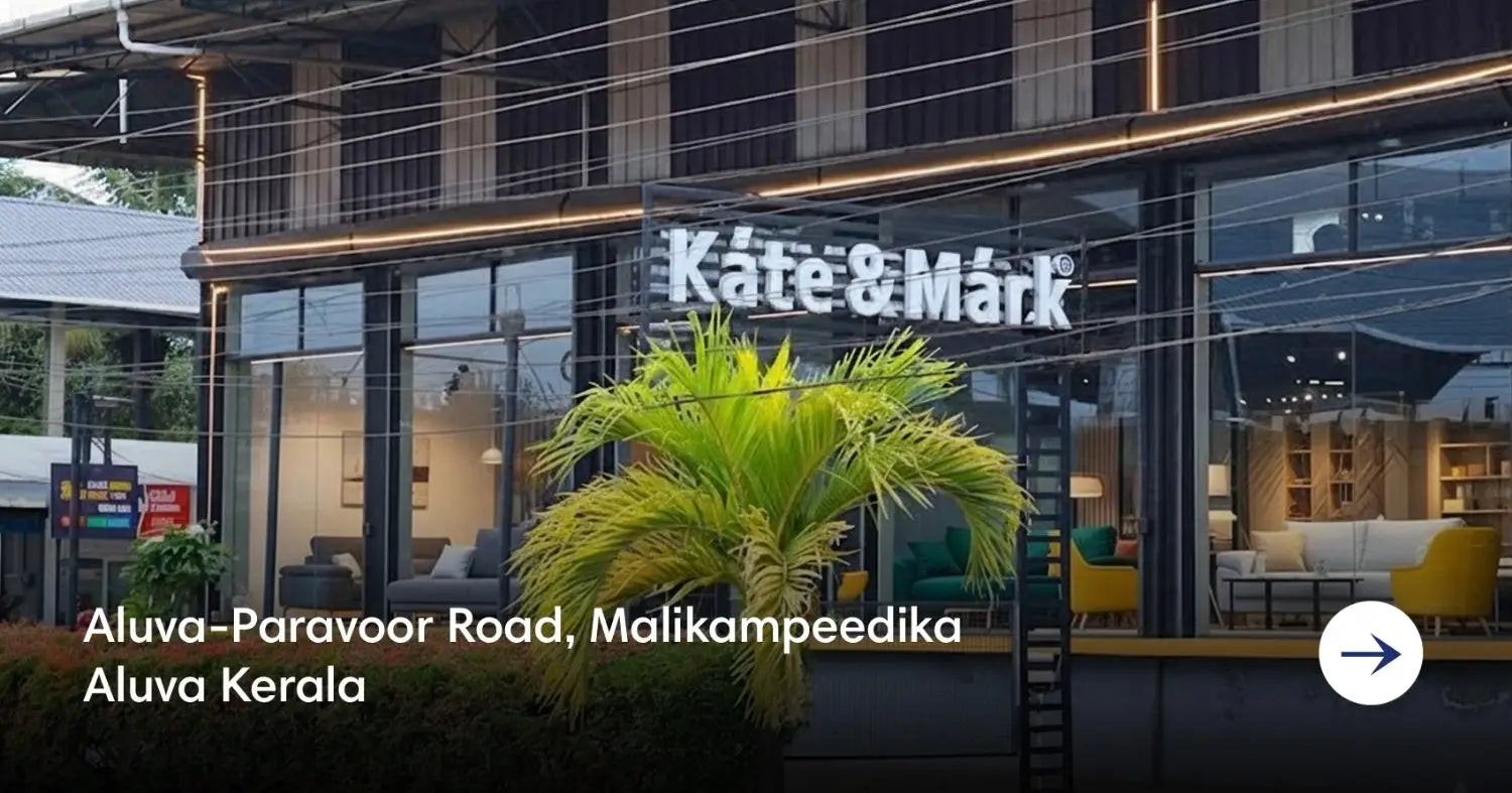 Kate & Mark furniture showroom in Malikampeedika, Aluva, Kerala