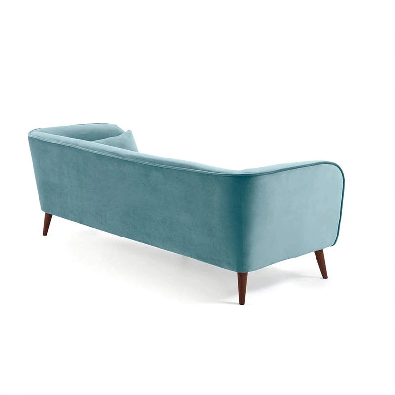 Luxury couch in charcoal grey and sky blue, beautifully crafted designed sofa set and lounge sofa offering comfort, elegance, and luxury seating.