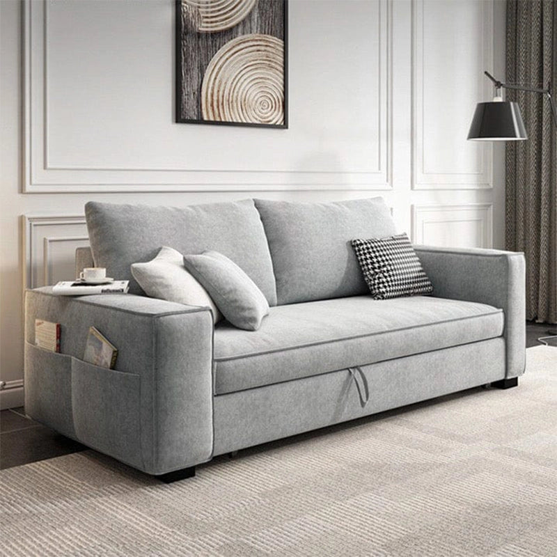 Calliope sofa cum bed featuring a smooth pull out sofa bed system, versatile bed sofa functionality, and comfortable sofacumbed seating.
