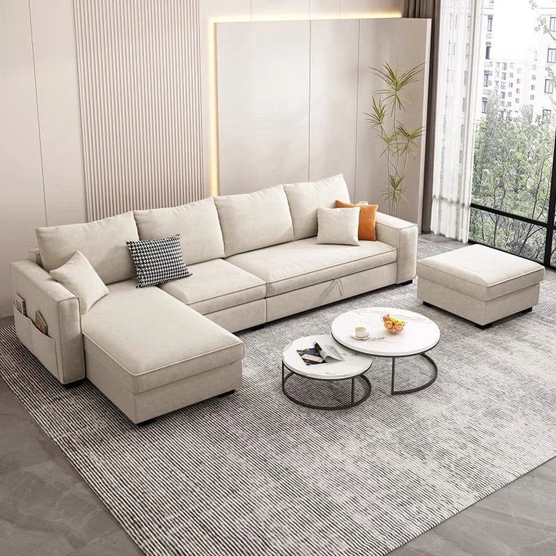 Calliope sofa cum bed with hidden storage sofa cum bed functionality, pull out sofa bed convenience, and corner sofa bed versatility for compact homes.