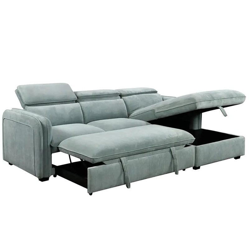 Durres sofa cum bed offering storage sofa cum bed convenience, sofa bed comfort, and smooth pull out sofa bed functionality for space-saving homes.